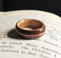 Custom Hand Made Wooden Rings - Western Rings