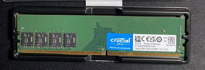 Crucial 16GB DDR4-3200 Desktop Memory/RAM, View more