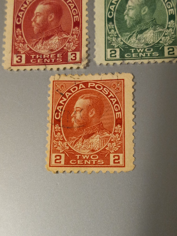 King George V Vintage Stamps 1912-24,32 Excellent Lot 7 in Arts & Collectibles in Trenton - Image 2