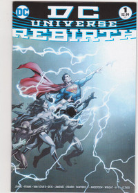 DC Comics - DC Universe Rebirth - 2016 one-shot - 1st printing.