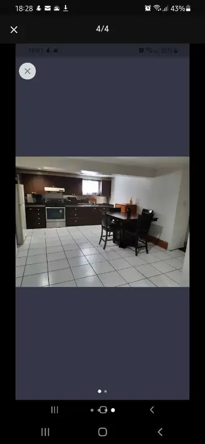 Girls only Big Room for rent in Malton in sharing GIRLS ONLY BASEMENT ROOM FOR RENT attached washroo...