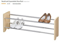 Neatfreak Expandable Shoe Rack
