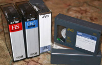 Service for converting VHS-C camcorder videotapes to DVD