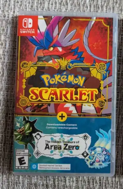 Nintendo Switch Pokemon Scarlet with expansion , View more