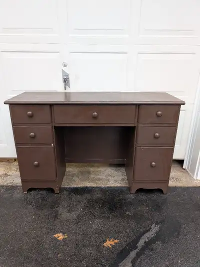 Vintage Wooden Study Desk, View more