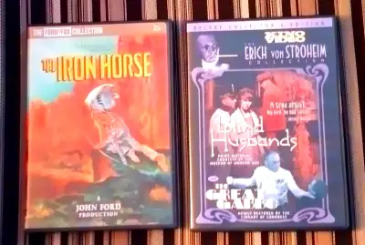 ERICH VON STROHEIM AND JOHN FORD SILENT/SOUND DVDS, View more
