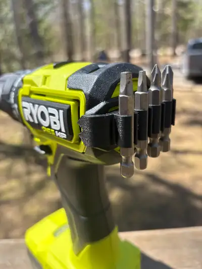 Ryobi Drill Driver Bit Back Attachment Holders ($5 for a pair), View more