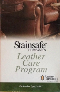 STAINSAFE LEATHER CARE (NEW SEALED IN BOX)