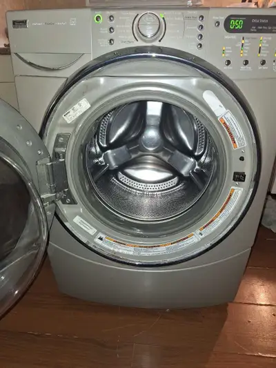 Kenmore large capacity front load washer, View more