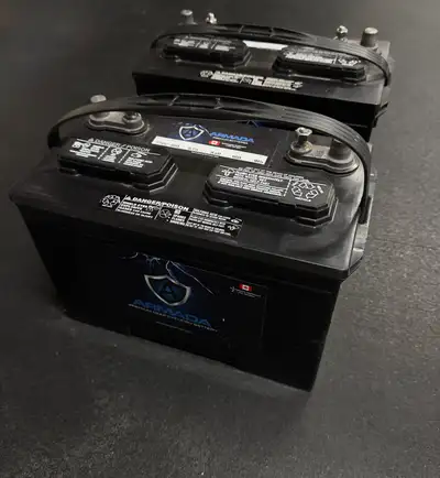 Price is for both batteries. Each battery measures appproximately 12 inches long x 7 inches wide x 8...