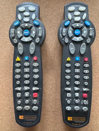 Manettes Vidéotron / Câble Remotes, View more