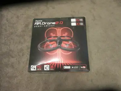 With the "Power Edition", fans of AR.Drone 2.0 can take advantage of the new high density Lithium-Po...