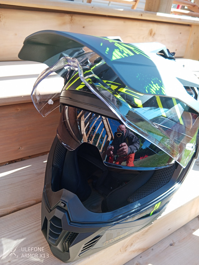 Motorcycle ADV helmet Pioneer LS2 used once in Dirt Bikes & Motocross in Kitchener / Waterloo