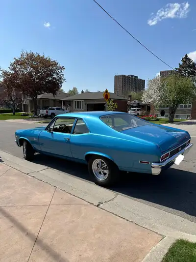 1971 Chevrolet Nova SS 350ci SBC - 3 speed auto 3:73 gears Brand new long tubes + full exhaust 3” Po...