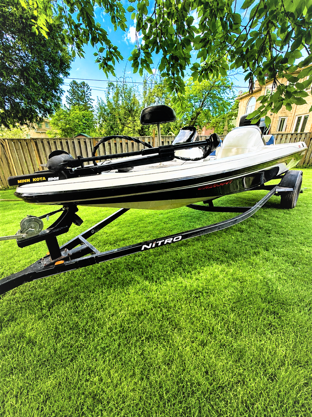 excellent bass boat nitro nx750 in Powerboats & Motorboats in City of Toronto - Image 6