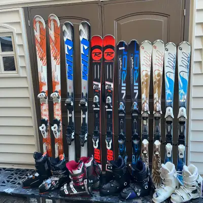 Ski with boots . High quality . Low lm , View more