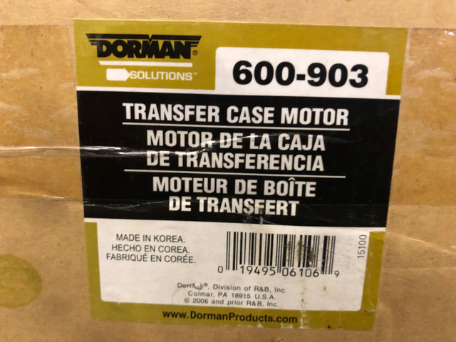 Transfer Case - Motor - Trailblazer / Envoy in Transmission & Drivetrain in Markham / York Region