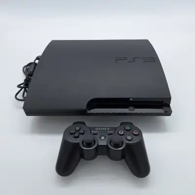 Sony PlayStation 3 Slim PS3 160GB Black Console Gaming System CE, View more