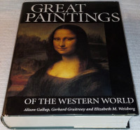 Great Paintings Western World Large HCDJ Unread Book