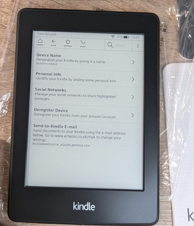 Kindle Paperwhite 10th Gen - Like New - Ad-Free - Waterproof, View more