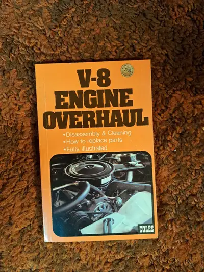 This Coles V8 Engine Overhaul Manual provides comprehensive guidance on disassembling, cleaning, and...