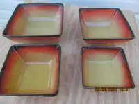 4 matching nesting bowls