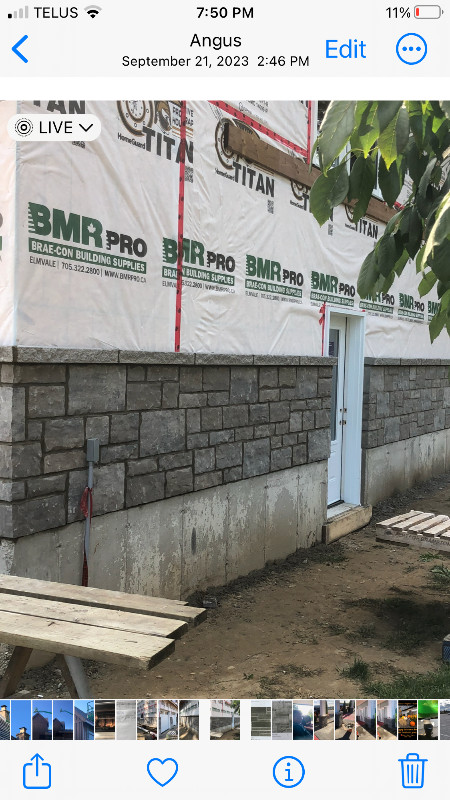 Brick and stonemason for 30 years in Brick, Masonry & Concrete in Barrie