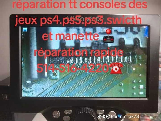 Réparation tt consoles des jeux ps4.ps5.ps3.swicth  dans Sony PlayStation 4  à Longueuil/Rive Sud - Image 2