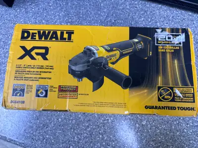 Dewalt DCG410B 30V Brushless 4 1/2” Paddle Swithc Grinder, View more