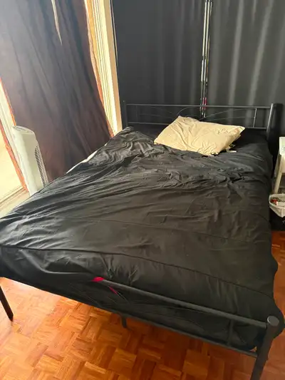 Double bed and mattress for sale, View more