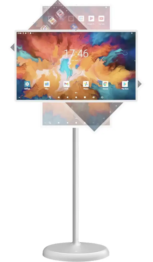 GTUOXIES 32 Inch Mobile Smart Touch Screen Monitor