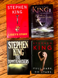 Stephen King , Hard Cover Novels $10 Each