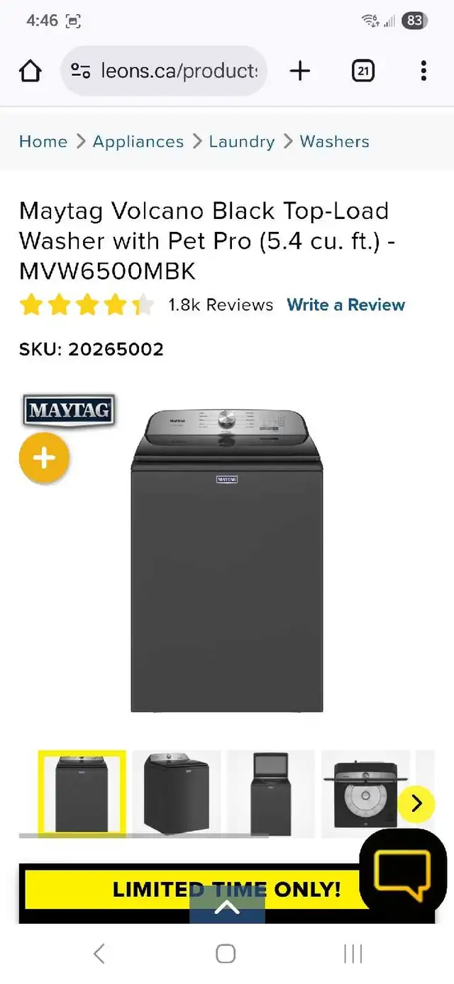 Maytag washer and dryer set in Washers & Dryers in Belleville - Image 2