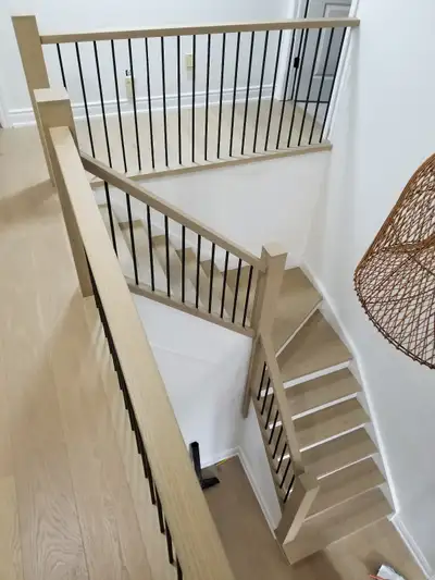 Stair Railing and Floor, View more