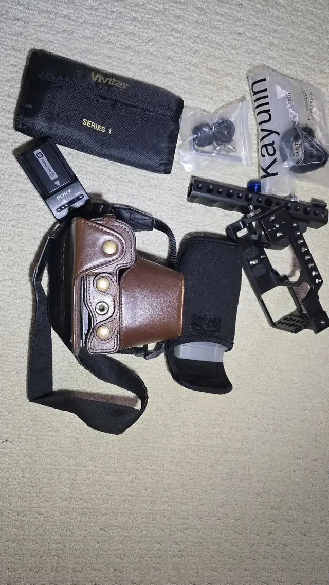 Sony a6300 Camera with 16-50mm Lens and Accessories