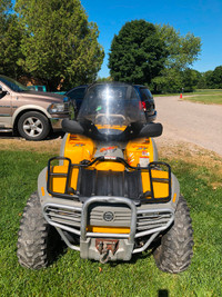 2002  BOMBARDIER Quest XT 650 4x4 All Wheel Drive with wench