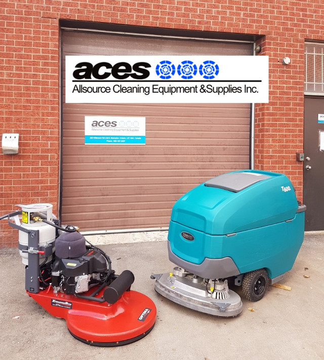 Refurb Tennant T600e 32 autoscrubber, Betco Optima 27XR buffer in Other Business & Industrial in Mississauga / Peel Region