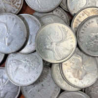 Bulk Canadian junk silver coins