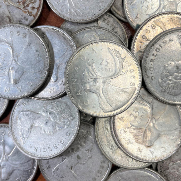 Bulk Canadian junk silver coins in Arts & Collectibles in Nanaimo