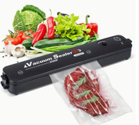 Compact Vacuum Sealer for Food Storage  Automatic Air Sealing