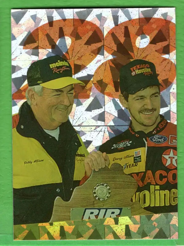 1993 PRESS PASS PREVIEWS DAVEY ALLISON, BOBBY ALLISON in Arts & Collectibles in Thetford Mines - Image 2