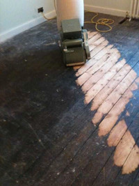 Floor sanding & refinishing / sableuse finition de plancher