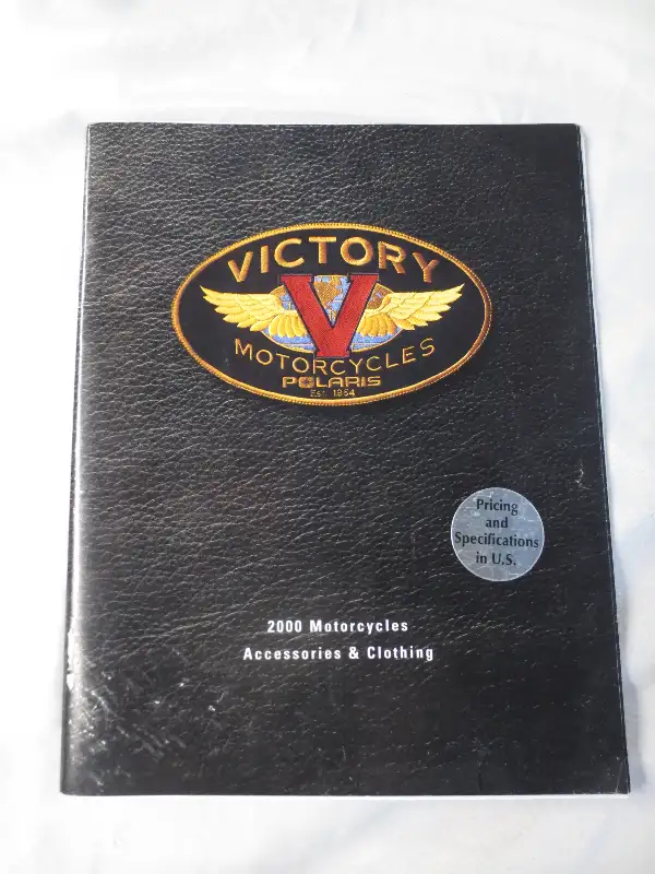 Victory Motorcycle 2000 catalogue in Arts & Collectibles in Cape Breton - Image 2