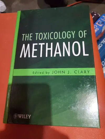 BOOK The Toxicology of Methanol Hardcover, View more