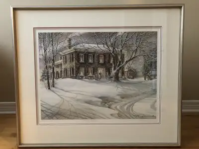 Trisha Romance Limited Print “Winter Twighlight, View more
