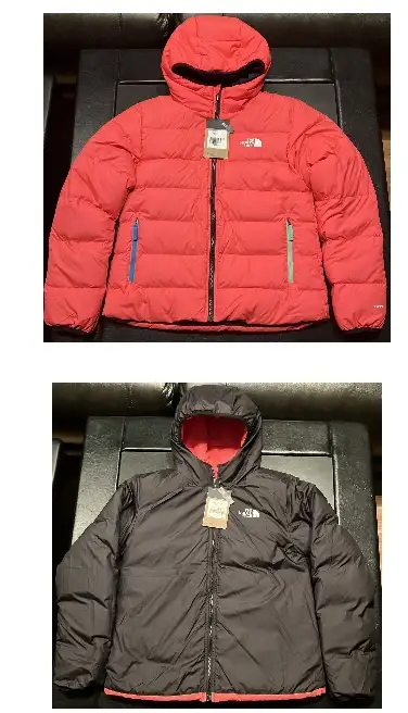 North Face Reversible North Down Hooded Jacket 600 fill, View more