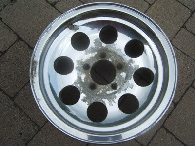 For Sale: Alcoa Aluminum 15" x 8" wheels 4.5" bolt pattern in Tires & Rims in Norfolk County - Image 2