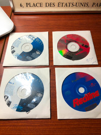 3 Vintage 1990's CD-Rom Computer Software game
