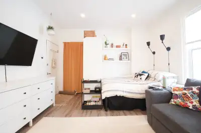 Sept - Bright, Beautifully Renovated Studio, MacLaren Street!