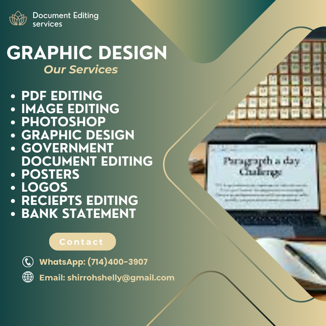Photoshop, Design & Document Editing Lessons64840289002753120
